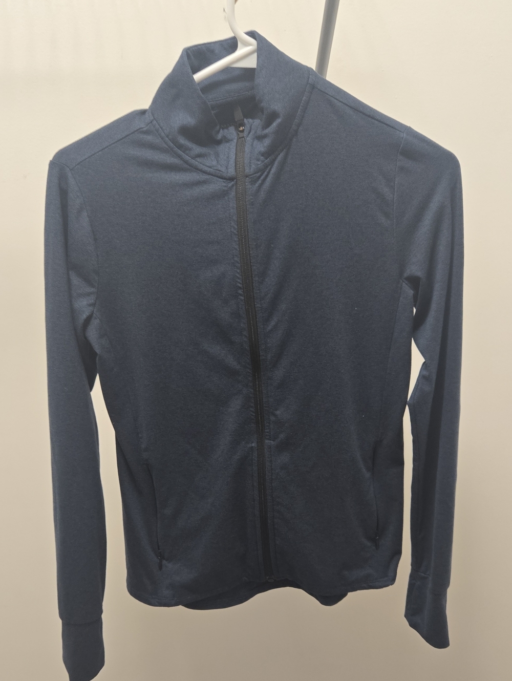 Market & Spruce Navy Full-Zip Lightweight Jacket